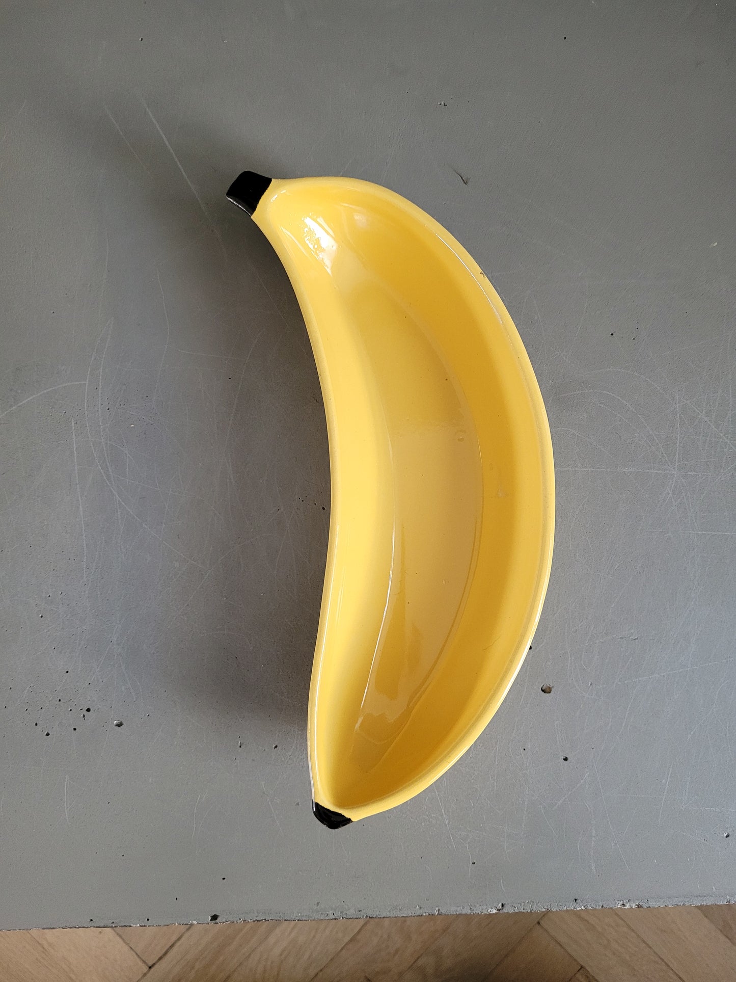 Coupelle banane West Germany en céramique- Ref 573