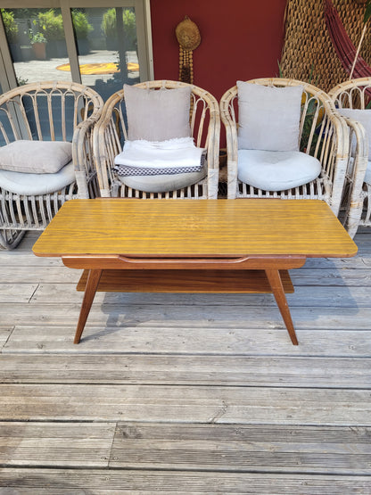 Table basse scandinave vintage - Ref 461