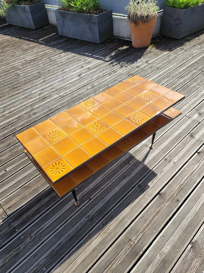 Table basse double plateau en céramique - Ref 1041