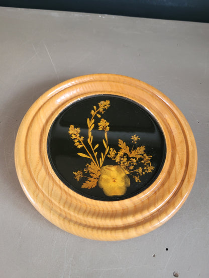 Composition florale encadrée - Ref 789