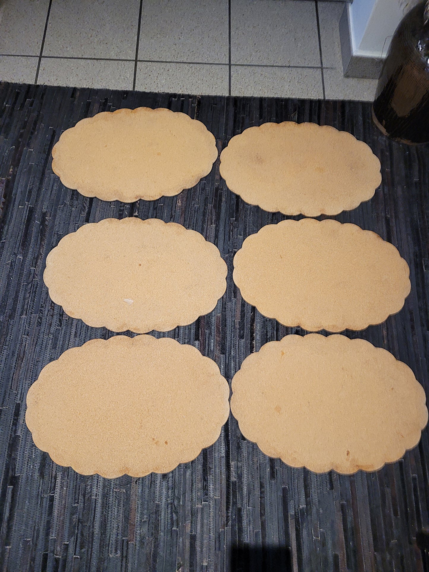 6 sets de table en nacre - Ref 810