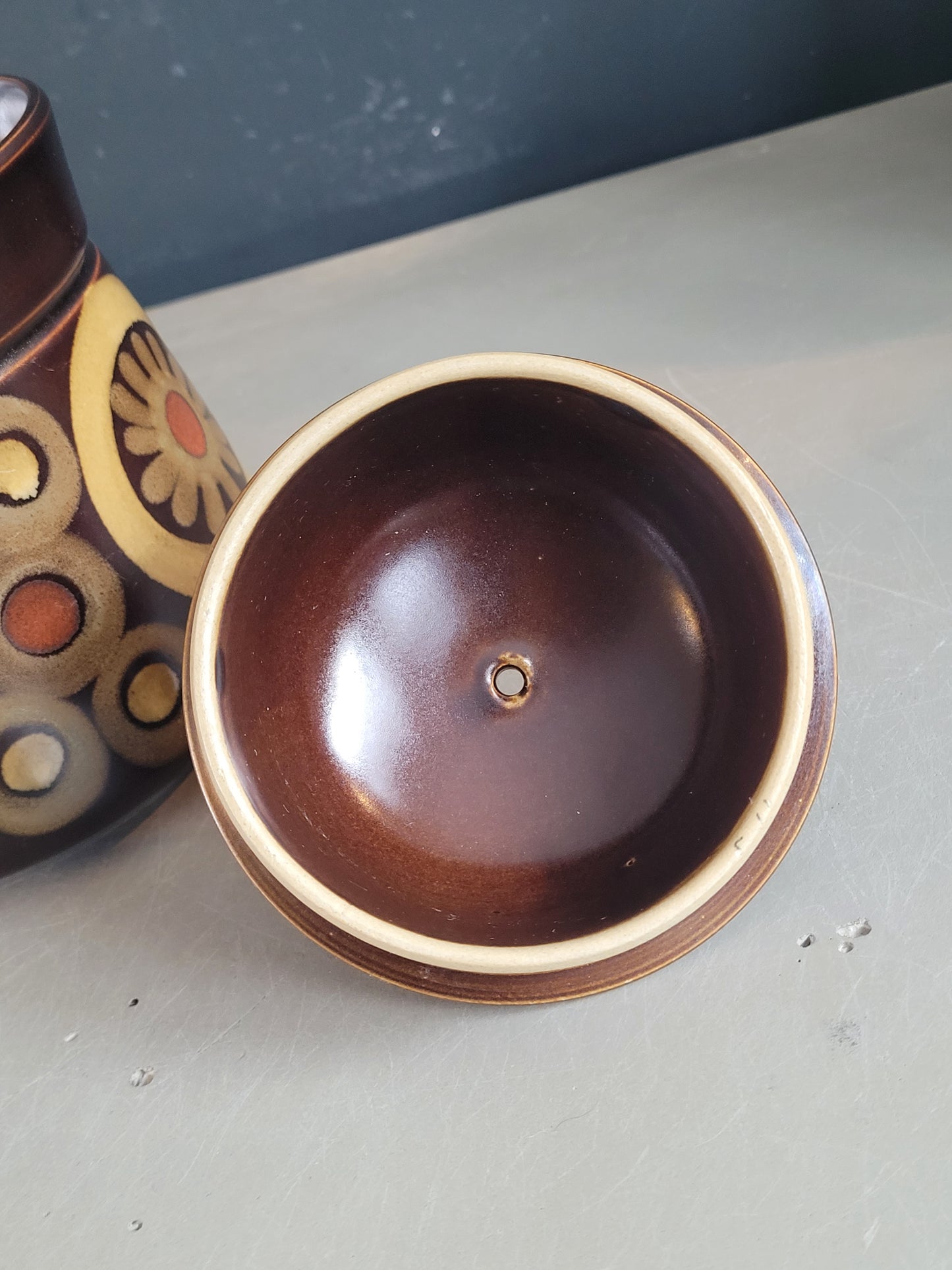 Théière vintage en céramique - Ref 983