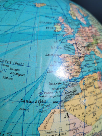 Globe terrestre Colomb, Columbus Verlag Paul Oestergaard K.G. - Ref 566