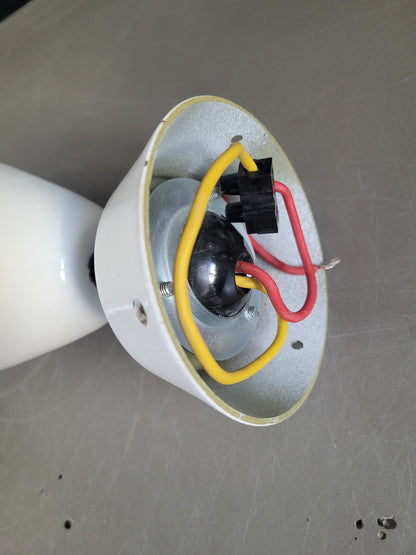 Applique articulée vintage en métal laqué douille céramique- Ref 849