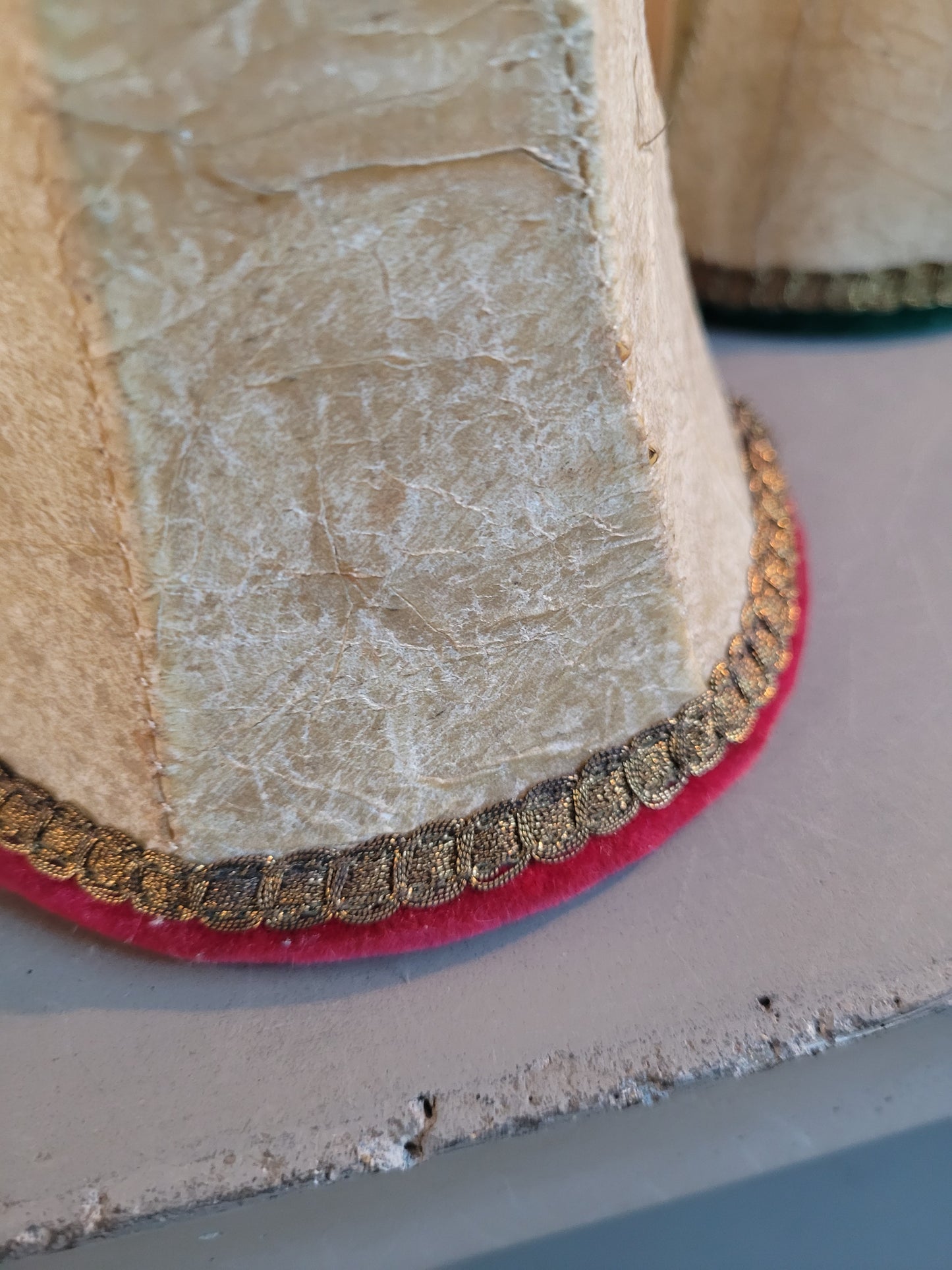 Lot de 13 abat-jour à pince anciens - Ref 670