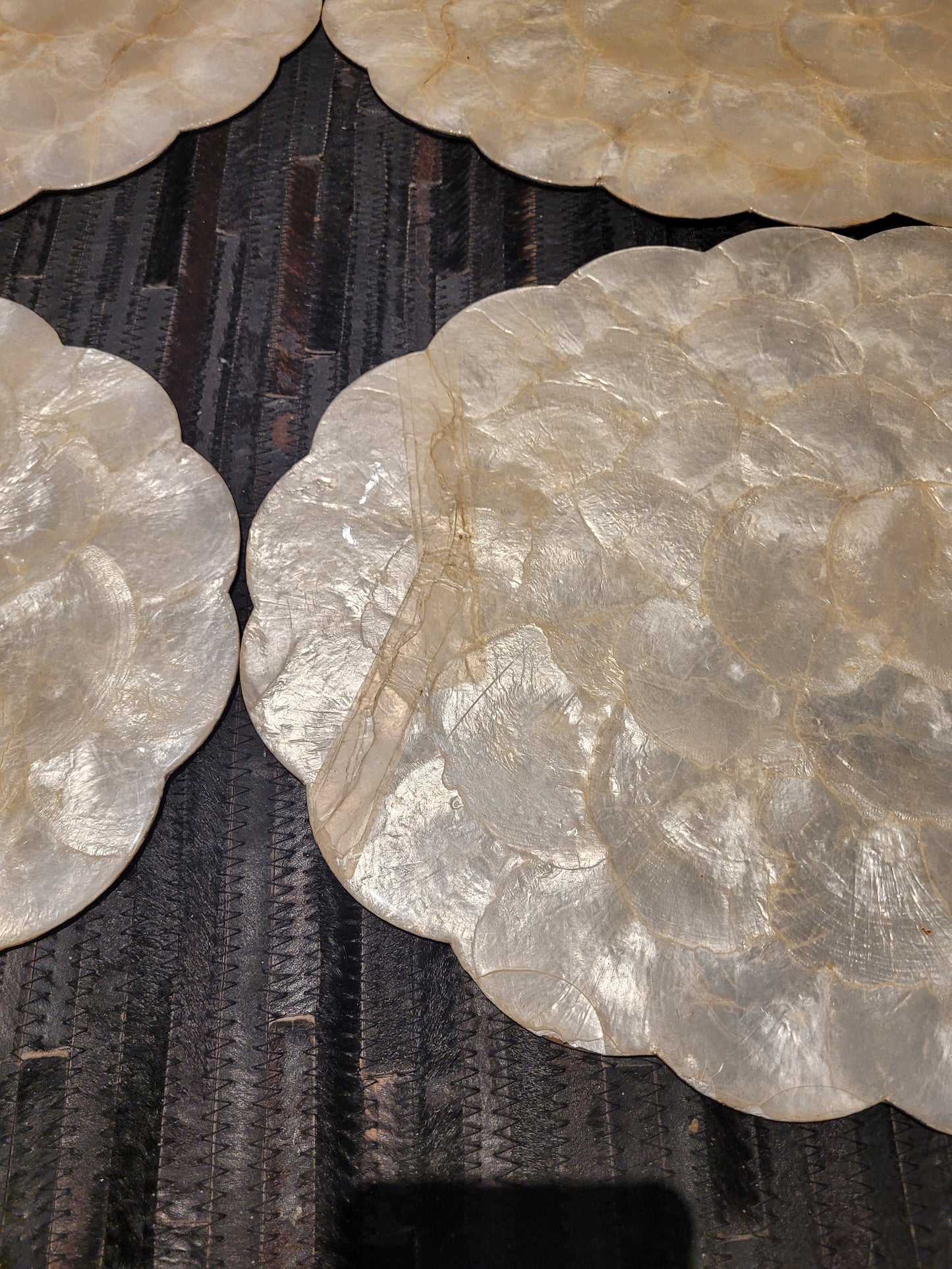 6 sets de table en nacre - Ref 810