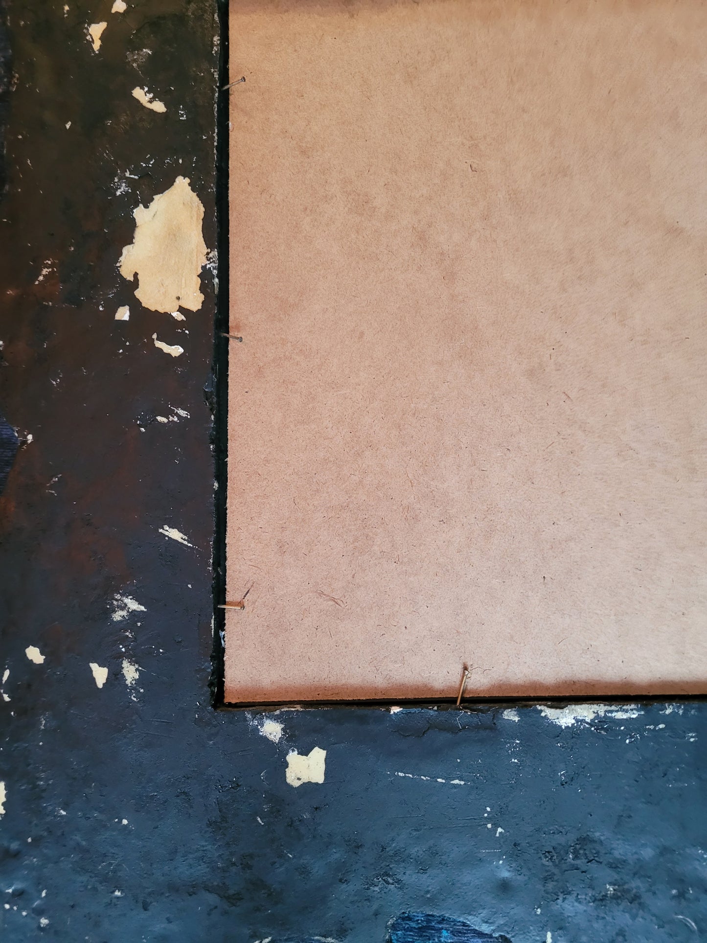 Miroir baroque façon stuc - Ref 614