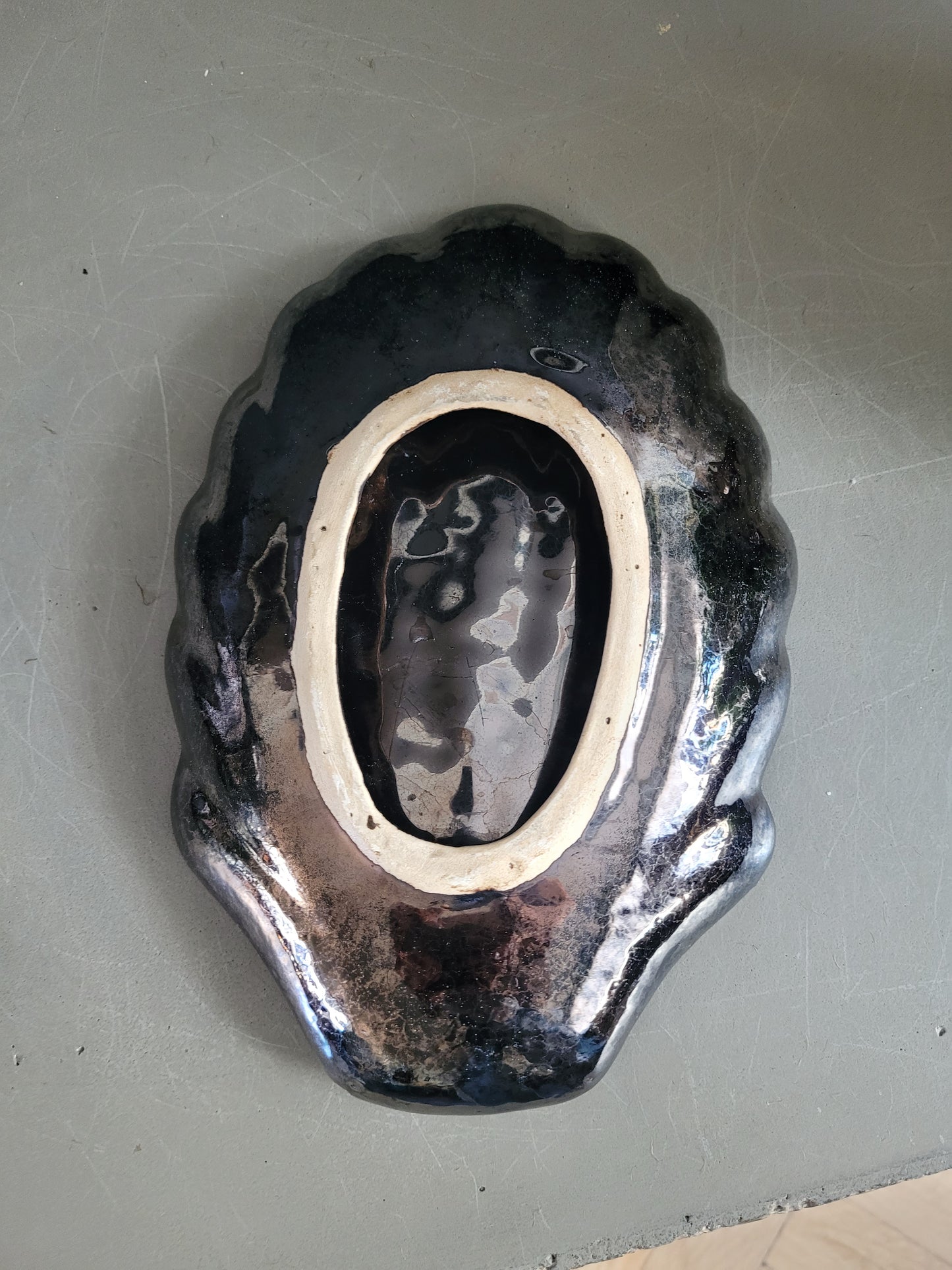 Vide-poche coquille Saint-Jacques en céramique - Ref 567
