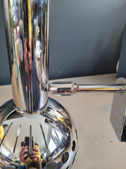 Ensemble applique + suspension vintages chromées - Ref 650