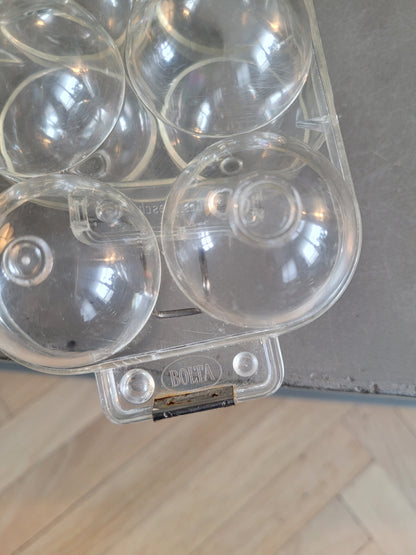Boîte à œufs vintage Bolta en plexi - Ref 662