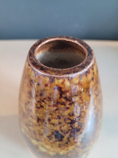 Vase vintage en céramique émaillée- Ref 527