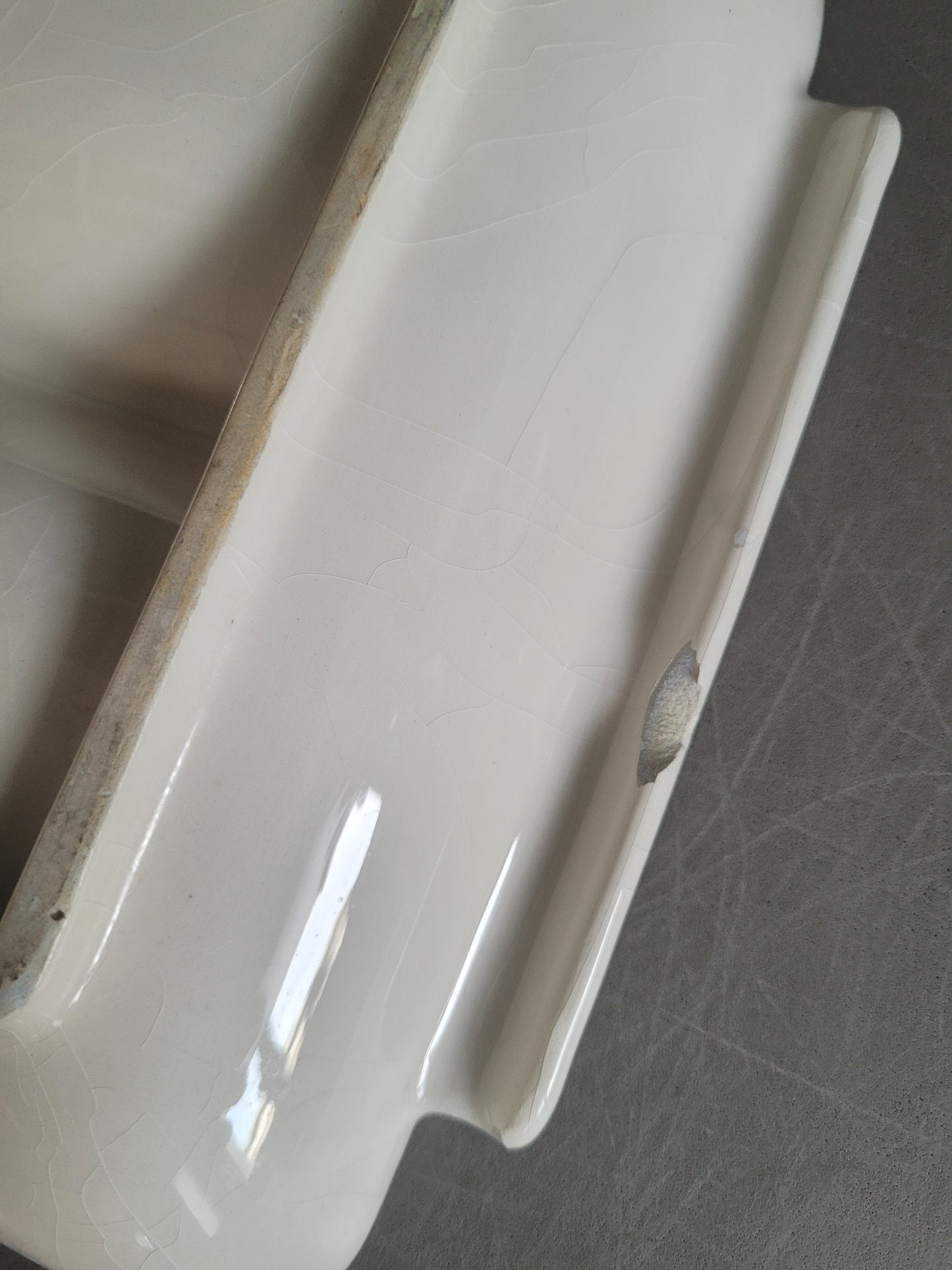 Plateau apéritif vintage en céramique- Ref 676