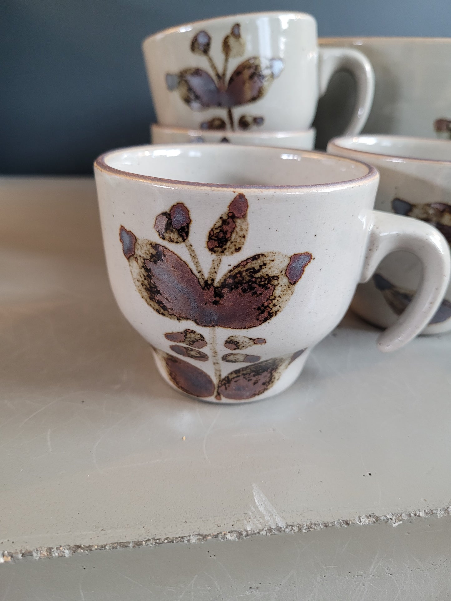 Service à salade de fruits Grès de l'Arnon - 649