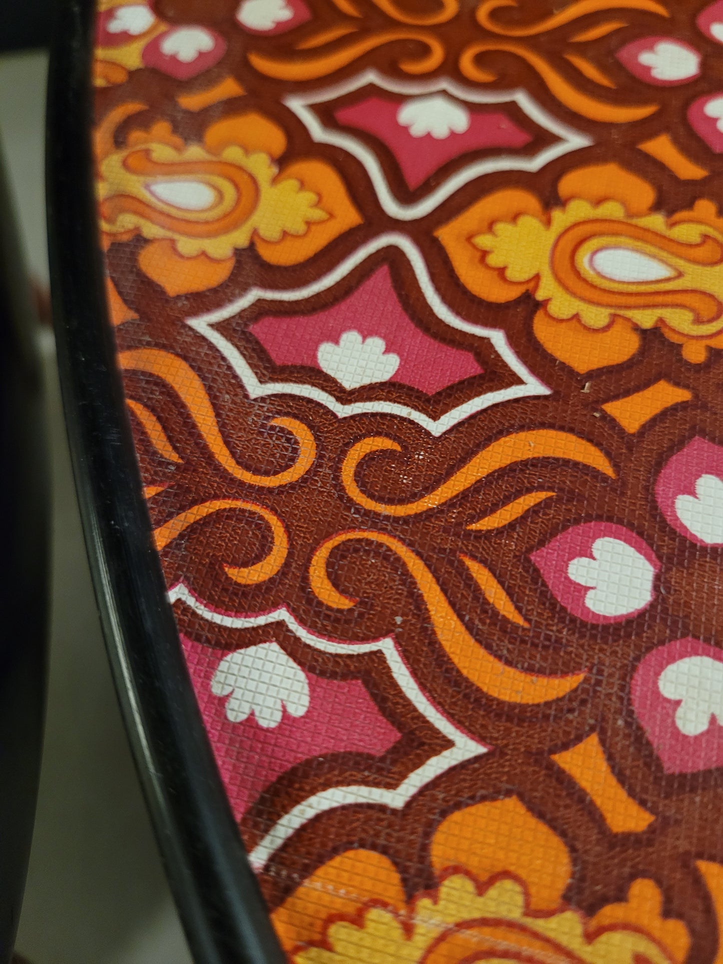 Paire de porte-plantes vintages  à motifs - Ref 574