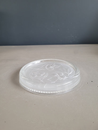 Lot de 5 dessous de bouteilles en verre - Ref 393