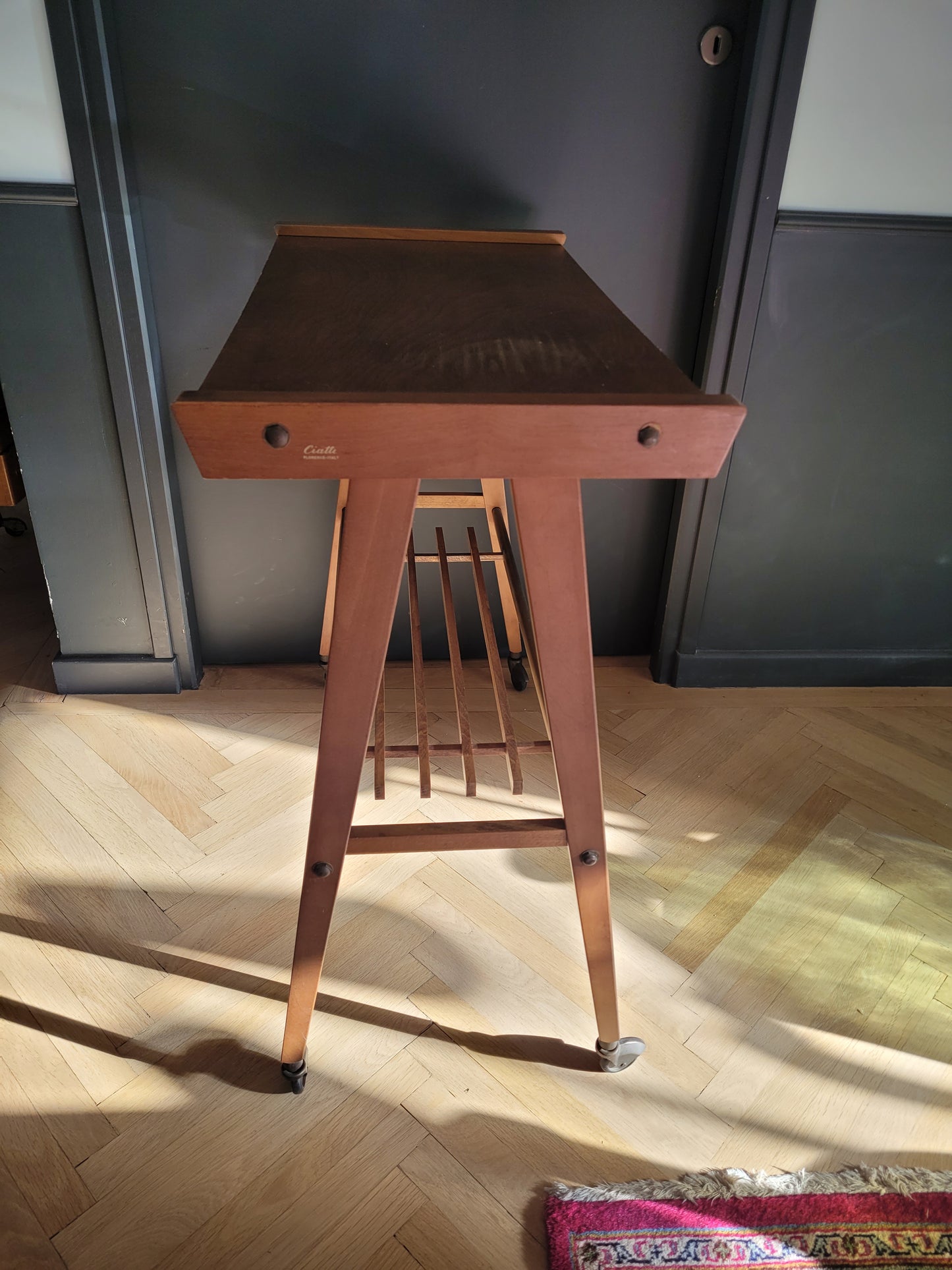 Desserte à roulettes en bois Ciatti - Ref 694