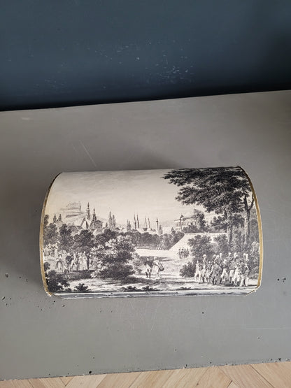 Boîte en carton tapissée - Coffret à Cognac Courvoisier - Ref 507