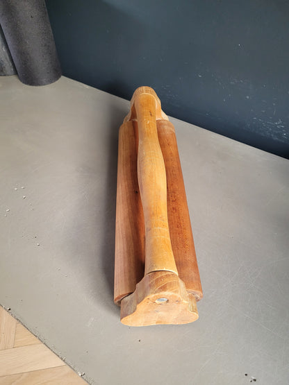 Double rouleau à patisserie ancien - Laminoir - Ref 40