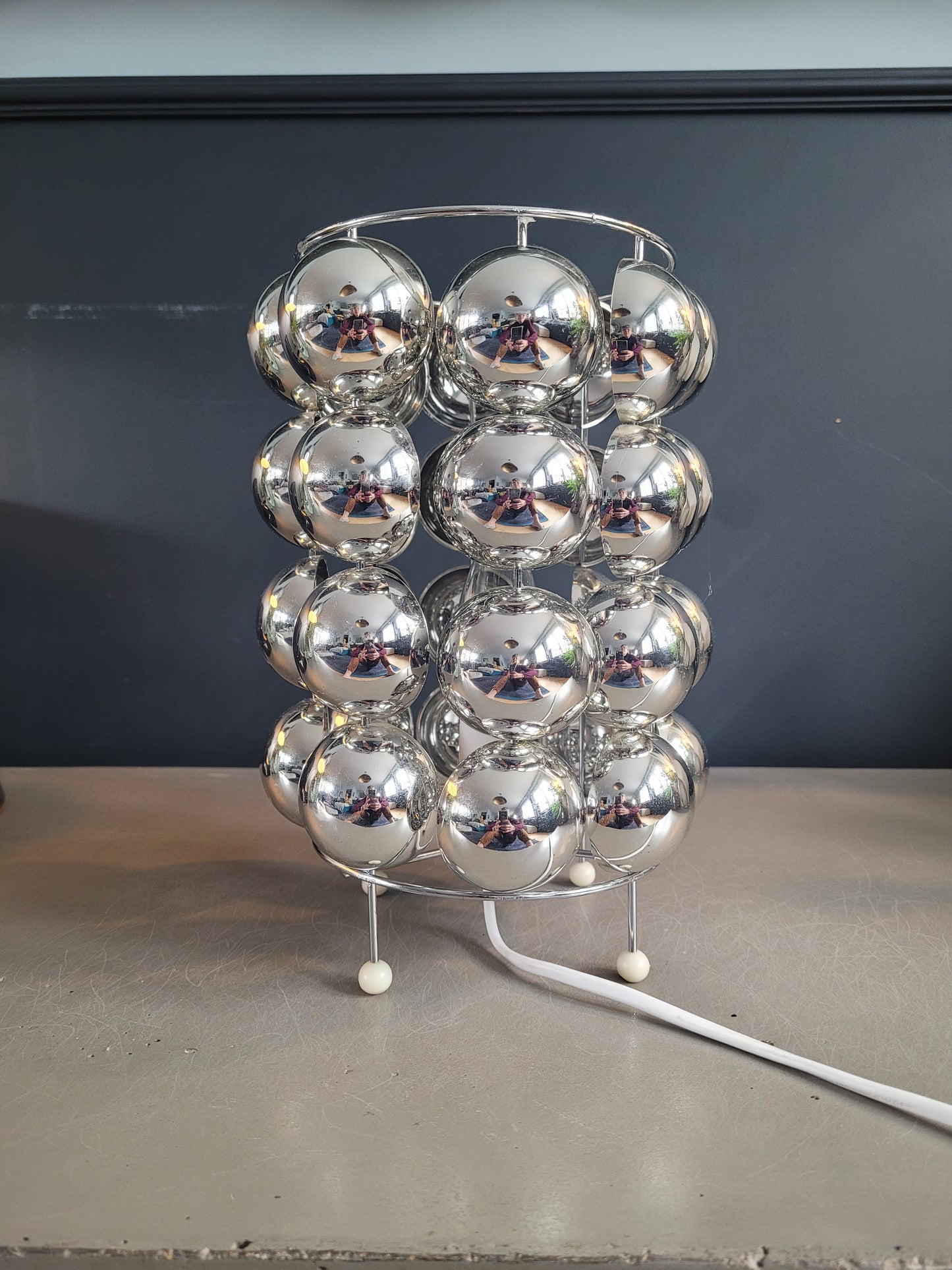 Lampe de table space age Kare Design vintage - Ref 309