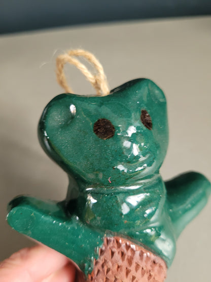 Râpe à ail en terre cuite vernissee - Ref 371