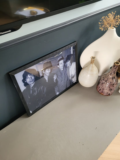 Tirage photo argentique des Rolling Stones en 1986 - Ref 624