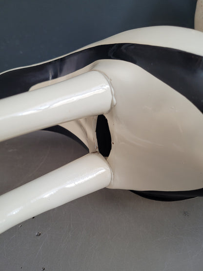 Statuette Ibis en résine laquée - Ref 905