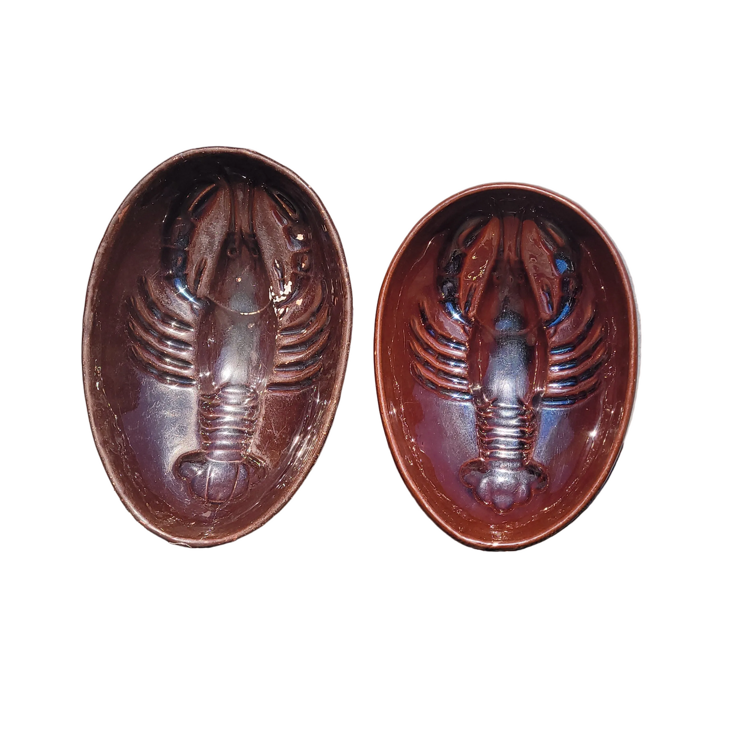 Lot de 2 moules à terrine homard - Ref 1134